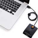 SAICOO Smart Card Reader DOD Military USB Common Access CAC Card Reader, Compatible with Mac OS, Win (Horizontal Version)