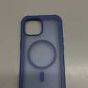 Magnetic for iPhone 15 Case, [Compatible with MagSafe][Military Grade Drop Protection][Heavy Duty Protection][Non-Slip][Shockproof] 2-Layer Durable Bumper Phone Case 6.1''-Deep Blue