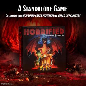 Ravensburger Horrified Games – Dungeons & Dragons – Strategy Board Game – Boost Critical Thinking & Teamwork – Cooperative Gameplay – Unique Monster Challenges – 1 to 5 Players – Adults & Kids 10+