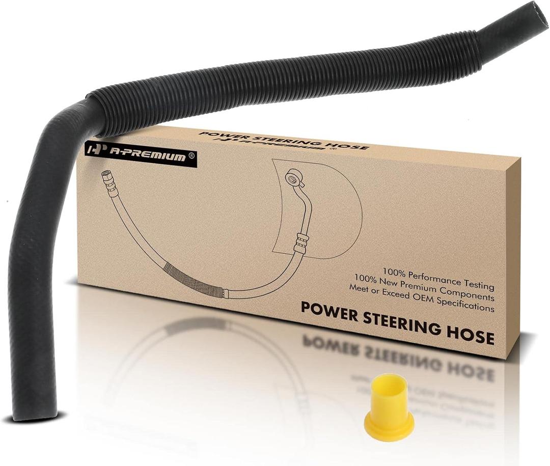 A-Premium Power Steering Reservoir/Suction Line Hose Assembly Compatible with Toyota Camry 2002-2006, Solara 2004-2008, 2.4L Gas, Reservoir to Pump