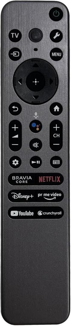 RMF-TX910U Backlit Voice Remote Compatible with Sony Bravia A95L X90L X77L X95L X93L A80L A75L, XR/KD/XR Series for 2023-2024 TVs, Fit for Sony Remote Control for Smart TV