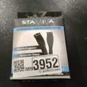 Physix Gear Compression Socks 20-30 mmHg - Men & Women - Running, Nurses, Shin Splints, Flight, Travel (Black/Blue), S/M