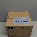 C9 LED Christmas Lights Outdoor, 68 Feet 100 LED Strawberry String Lights with 100 Spring Clamps, Commercial Grade Waterproof Extendable for Outside Roofline Patio Home Xmas Decoration, Pure White