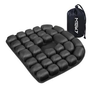 MTGKY Sondor Travel Cushion,Portable & Adjustable Airplane seat Cushion for Long Flights,Inflatable Cushion for Wheelchair, Travel,Driving