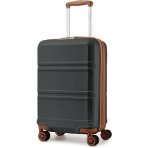 Kono Carry On Luggage 22x14x9 Airline Approved with Spinner Wheels, 20-inch Carry-on
