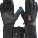 Heated Gloves with Rechargeable 7.4V 2800mAh Battery for Men and Women,Wear-Resistant Heated Work Gloves,Thin, Soft
