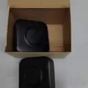 Smart WiFi Wireless Doorbell Chime for Google Nest, Ring, Blink App-Connected with 58 Music, 5 Adjustable Volume & LED Light, No Wiring Required (1Pack, Black)