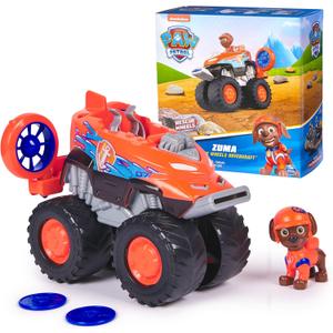 Paw Patrol: Rescue Wheels Zumas Hovercraft, Toy Truck with Projectile Launcher and Collectible Action Figure, Kids Toys for Boys & Girls Ages 3+
