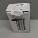 AIKE SensePro Automatic Soap Dispenser Type-C Rechargeable, Brushed Stainless Steel Finish 12.8 fl.oz. for Liquid Soap