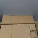 FACEBAG 100Pcs Brown Kraft Shopping Bags 10x5x13Inches Brown Paper Bags with Handles Bulk, for Merchandise,Party Favor, Retail,Gift Bag,Reusable & Durable