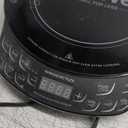 Nuwave Flex Precision Induction Cooktop, 10.25 Shatter-Proof Ceramic Glass, 6.5 Heating Coil, 45 Temps from 100F to 500F, 3 Wattage Settings 600, 900 & 1300 Watts, Black 