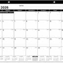 Desk Calendar 2026-2027 - JUL. 2026 - DEC 2027, 18 Months Large Desk Calendar 2026-2027, 17" x 12", Desk Pad, Large Ruled Blocks, to-do List & Notes, Best Desk/Wall Calendar for Planning or Organizing