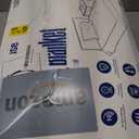 Westinghouse Electric Blanket Full Size, Super Cozy Soft Flannel 80"" x 84"" Heated Blanket with 10 Fast Heating Levels & 1-12 Auto-Off, Machine Washable, ETL&FCC Certification, Light Grey