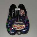 Sloggers Original Waterproof Rain and Garden Shoe for Women Outdoor Slip-On Garden Clog - Made in The USA with Premium Comfort Insole and Arch Support (7, Blue/Pink Hummingbird Print)