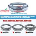 MDS47123608 WM8100HVA Washer Door Boot Gasket Seal Parts Compatible with LG Kenmore Washing Machine WM8000HVA/HWA, WM4070HVA/HWA,WM4270HWA, Replace AP5668418, 2673936, PS6448330