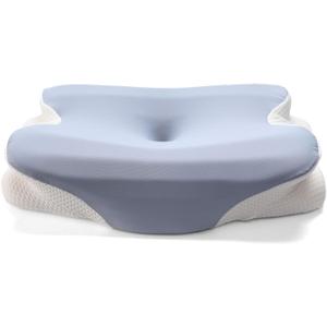 Neck Cervical Pillows, Butterfly Ergonomic Pillow, Memory Foam Neck Support Pillows for Sleeping, Contour Pillow for Shoulder Pain Relief, Bed Pillow for Side, Back Sleeper,Blue