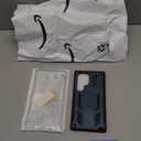 FNTCASE for Samsung Galaxy S24Ultra Case: Military Grade Drop Proof Protection Cases with Kickstand | Shockproof Rugged Hard Phonecase Heavy Duty Matte Textured Protective Cover  6.8 Inch Blue