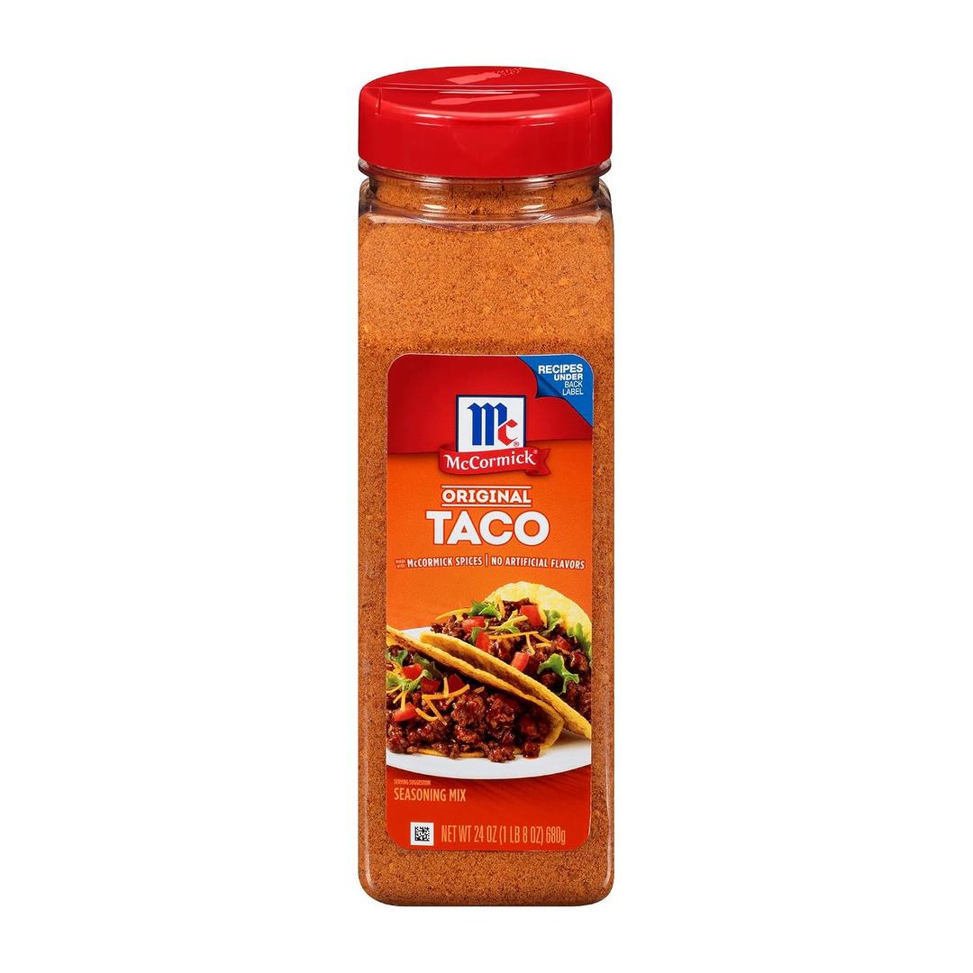 2 x McCormick® Original Taco Seasoning Mix, No MSG Added, 24 oz (EXP 10/27/26)