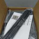 Fireplace Screen with Sliding Doors, 35" W x 28" H Handcrafted Wrought Iron Fire Spark Guard Fire Place Gate Protector for Living Room, Children and Pet Safety(Small)