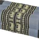 GABUR Meditation Cushion & Yoga Prop, 100% Kapok (Blue Elephants) by Kapok-Dreams, 14 x 6 x 4