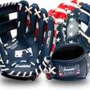 Franklin Sports Kids Baseball Gloves - RTP Youth Teeball Glove, Size: 9.5"