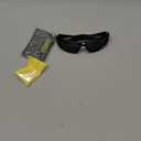 mosanana Wrap Around Y2K Sunglasses for Women and Men Model Freak (C1-black)