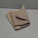 MINJIATEX Couch arm Covers,Non-Slip lace Sofa arm Cover Set of 2 Washable Sofa armrests Covers for Living Room Recliner Chair arm Cover Protectors for Leather Sofa armrest slipcover (Tea Mouse Color)