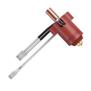 Creality Ender 3 V3 KE Hotend Kit, Original Ceramic Heating Block Kit 300C 60W Fast Heating High Thermal Conductivity Ceramics with Bi-Metal Copper+Titanium Alloy Throat Tube and Brass Nozzle