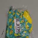 KYEESE Dog Pajamas Velvet Dog Pajamas Medium Sized Dogs Soft Dogs Clothes Pjs with Yellow Ducks Pattern Stretchy Pet Jammies Coat Comfy Pet Onesie Costume, (XX-Large (40-58lbs))