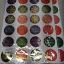 3 x Christmas Stickers for Envelope Seals Cards Making Crafts 2 Inch Round Happy Holiday Christmas Label Card Vinyl Stickers for Mailing Baked Goods Gifts Decorative Bag (deer168)