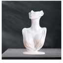 Elegant White Jewelry Holder for Women