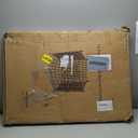 10 Panels No Dig Decorative Outdoor Garden Fence with Gate for Yard, 40 in(H) X 23.6 ft(L) Animal Barrier Fencing Rustproof Metal Wire Panel Border for Dog, Rabbits, and Patio Temporary Ground Stakes