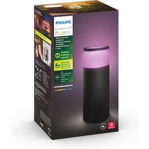 Philips Hue Calla Outdoor Smart Pathway Light - White & Color Ambiance LED Walkway Lights - Low Voltage Lighting - 1 Pack - Requires Bridge and Power Supply - Control with App and Voice - Weatherproof