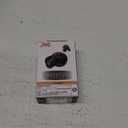 JVC Marshmallow True Wireless Bluetooth 5.3 Earbuds  28H Battery, Memory Foam Earpieces for All-Day Comfort, IPX4 Water Resistant, Mic, Compact Case, for iPhone & Android (Black)