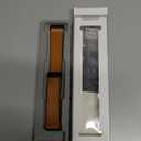 Magnetic Leather Bands Compatible with Fitbit Versa 4/Versa 3/Sense 2/Sense, Magnetic Clasp Wristband Accessory, Adjustable Soft Replacement SmartWatch Strap for Men and Women