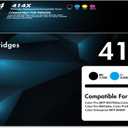 414X Toner Cartridges 4 Pack High Yield Compatible 414X Work for Color Pro MFP M479fdw M479fdn M454dw M454dn M454 M479 Printer Ink with Chip (Black Cyan Yellow Magenta)