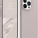 AOTESIER Magnetic for iPhone 13 Pro Max Phone Case, [Compatible with MagSafe][Military Shockproof Protection] Silicone Case with Soft Anti-Scratch Microfiber Lining, 6.7 inch, Titanium