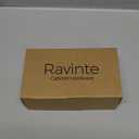 Ravinte 5 Pack Black Square Bar Cabinet Knobs 2 Inch Square Cabinet Pulls Matte Black Single Hole Kitchen Cabinet Handles