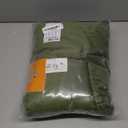 RYB HOME Olive Green Velvet Curtains 90 inches Long - Room Darkening Luxury Window Treatment Privacy Thermal Insulated Backdrops for Living Room, 52 inch x 90 inches, 2 Panels Set