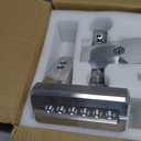 RENO Adjustable Trailer Hitch, Fits 2 inch Receiver Hitch 4" Rise/Drop Tow Hitch, Heavy Duty 2" & 2-5/16" Ball Hitches with 12,500 LBS GTW (1 Pack, Aluminum)