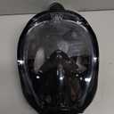 Greatever G2 Full Face Snorkel Mask with Latest Dry Top System,Foldable 180 Degree Panoramic View Snorkeling Mask with Camera Mount,Safe Breathing,Anti-Leak&Anti-Fog (Large/ X-Large, Black)