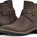 CLIFFS BY WHITE MOUNTAIN Women's Shoes Elie Stacked Heel Ankle Bootie