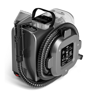 Portable Carpet Cleaner Machine with Steam and Heating Techology,15Kpa Powerful Suction with Versatile Tools for Pets, Couch, Car,Self-Cleaning