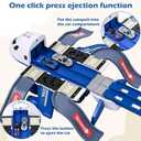 Airplane Race Track Kids Toys with Lights and Sound,Foldable 4 Layer Track Toy Set,Aairplane with Game Mat, Airplane Racing Cars,Christmas Birthday Gifts for Age 3 4 5 6+Years Old Boys Girls