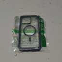 Miracase Magnetic for iPhone 15 Pro Max Case 6.7'' [Compatible with Magsafe] Full-Body Drop Proof Bumper Phone Case for iPhone 15 Pro Max with Built-in 9H Tempered Glass Screen Protector,Blue