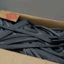 Garden Hose 100ft, Made of TPU(Not PVC), Ultra-Light & Flexible Water Hose, Non-Shrinking, Easy to Store, Drinking Water Safe Material, All-weather, Black&Gray