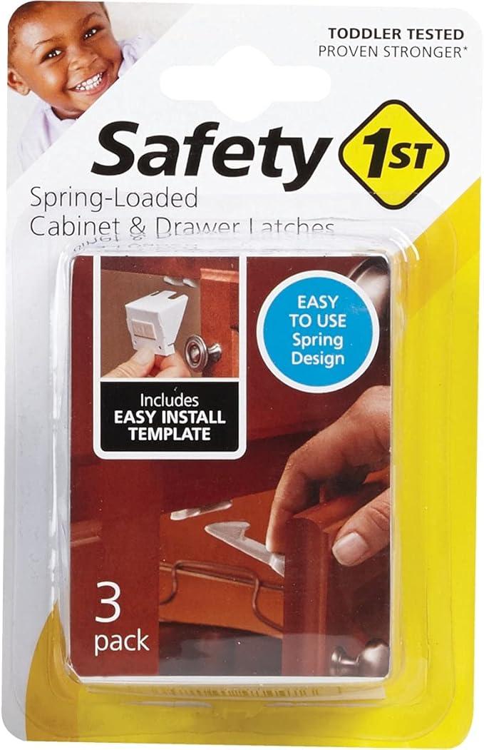 Safety+1st+48447+Spring+N%27+Release+Latch+3+Count. Safety 1st Multi-Purpose Appliance Latch