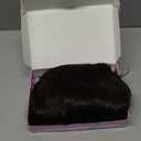 Dark Chocolate Brown Short Wavy Wig for Women Lace Hairline Bob Style Synthetic Heat Resistant - Natural Appearance for Everyday Hairstyle 14 Inch