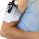 Sprigs Phone Armband Sleeve for iPhone 14, 13, 12, 11, X Galaxy Z, S22, S21, S20 Google Pixel 7, 6, 5. The Lightest & Most Comfortable Running Armband, Stretches to Fit All Phones with Case for Women & Men (Medium)