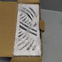 Modern Wooden Doorbell Chime Cover Box  Large Decorative Wall-Mounted Doorbell Cover for Home Decor  Reducing Wood Door Chime Box Only, White  Stylish Upgrade